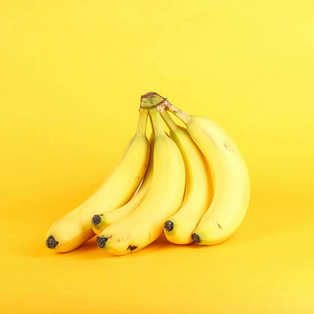 Fresh yellow bananas