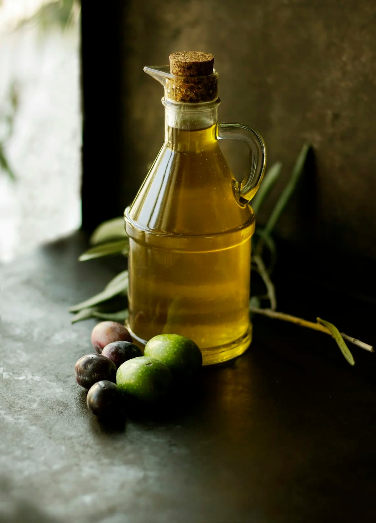Bottle of cooking oil